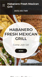 Mobile Screenshot of habanerofreshmex.com
